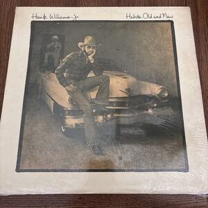 Hank Williams Jr Habits Old and New Vinyl LP Record Album Elektra / Curb 1980